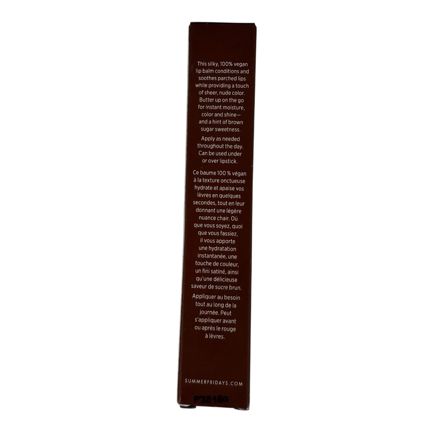 Summer Fridays Lip Butter Balm - Brown Sugar - 0.5oz / 15g New with Box