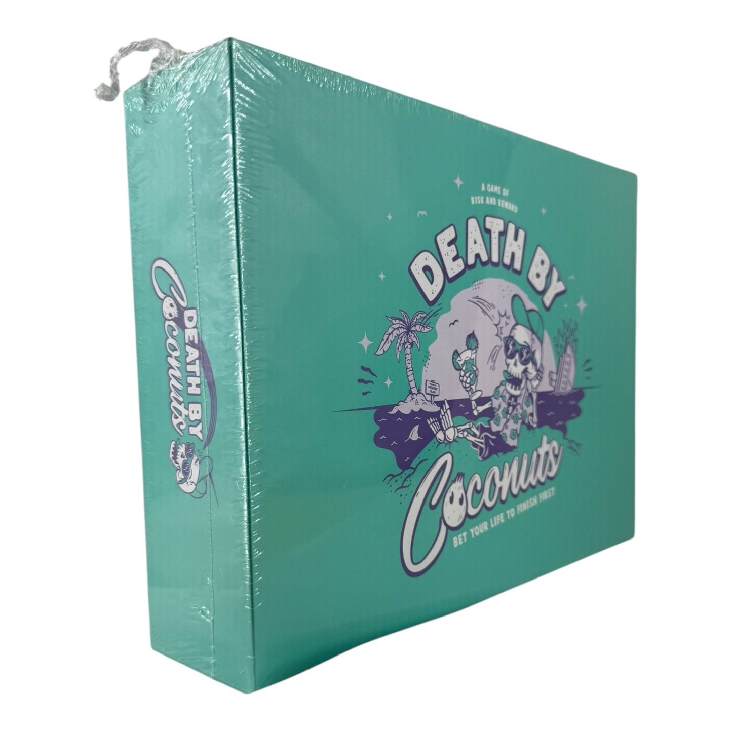 Death By Coconuts Board Game Risk Reward Bet Life FACTORY SEALED Bubblegum Stuff