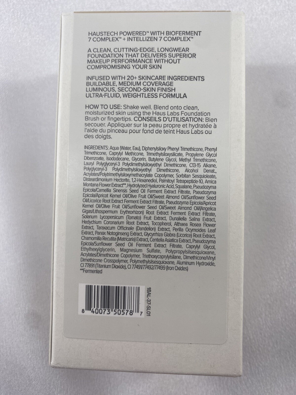 HAUS LABS Triclone Skin Tech Medium Coverage Foundation - 190 LIGHT COOL