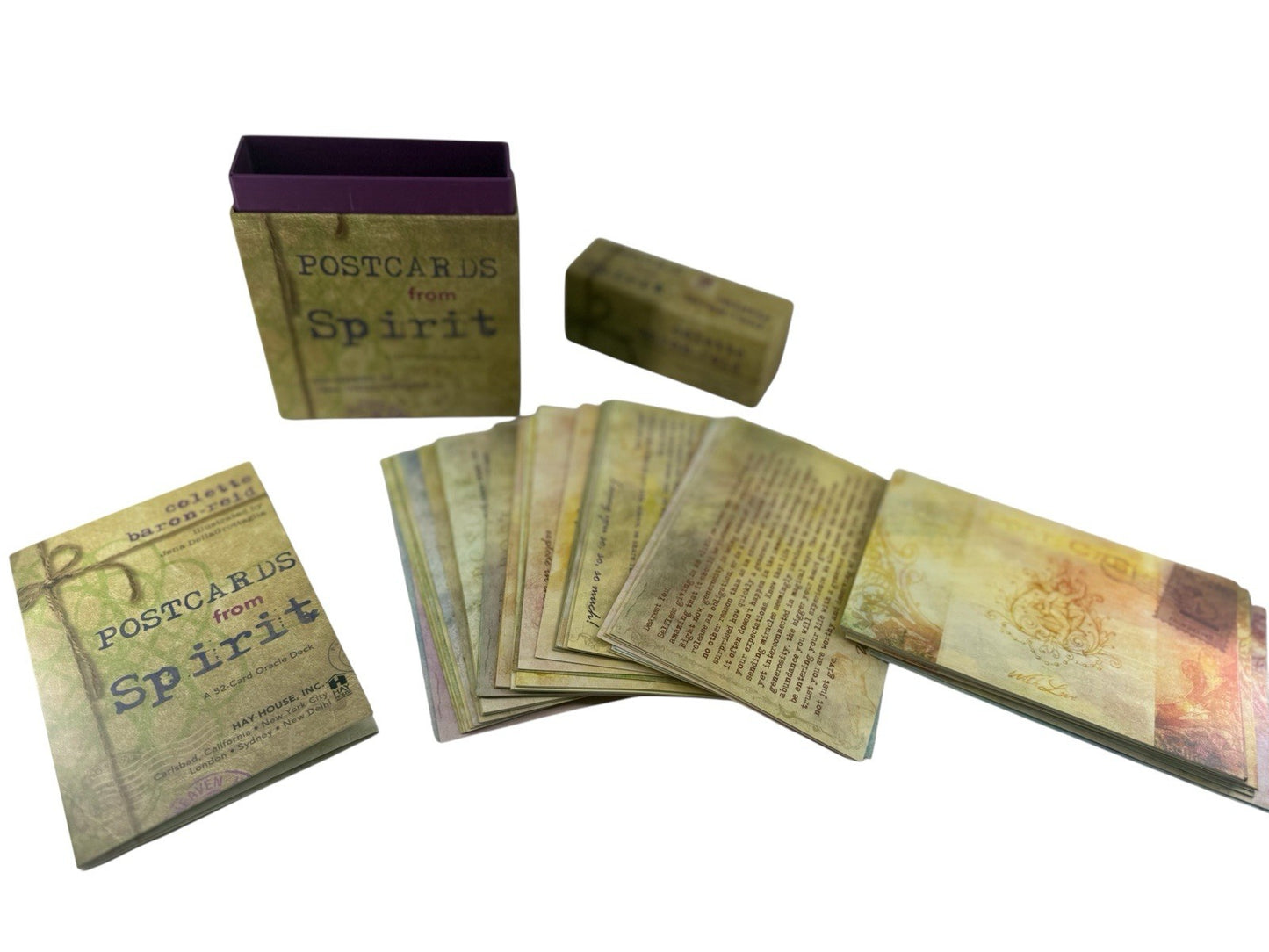 Postcards from Spirit : A 52-Card Oracle Deck by Colette Baron-Reid