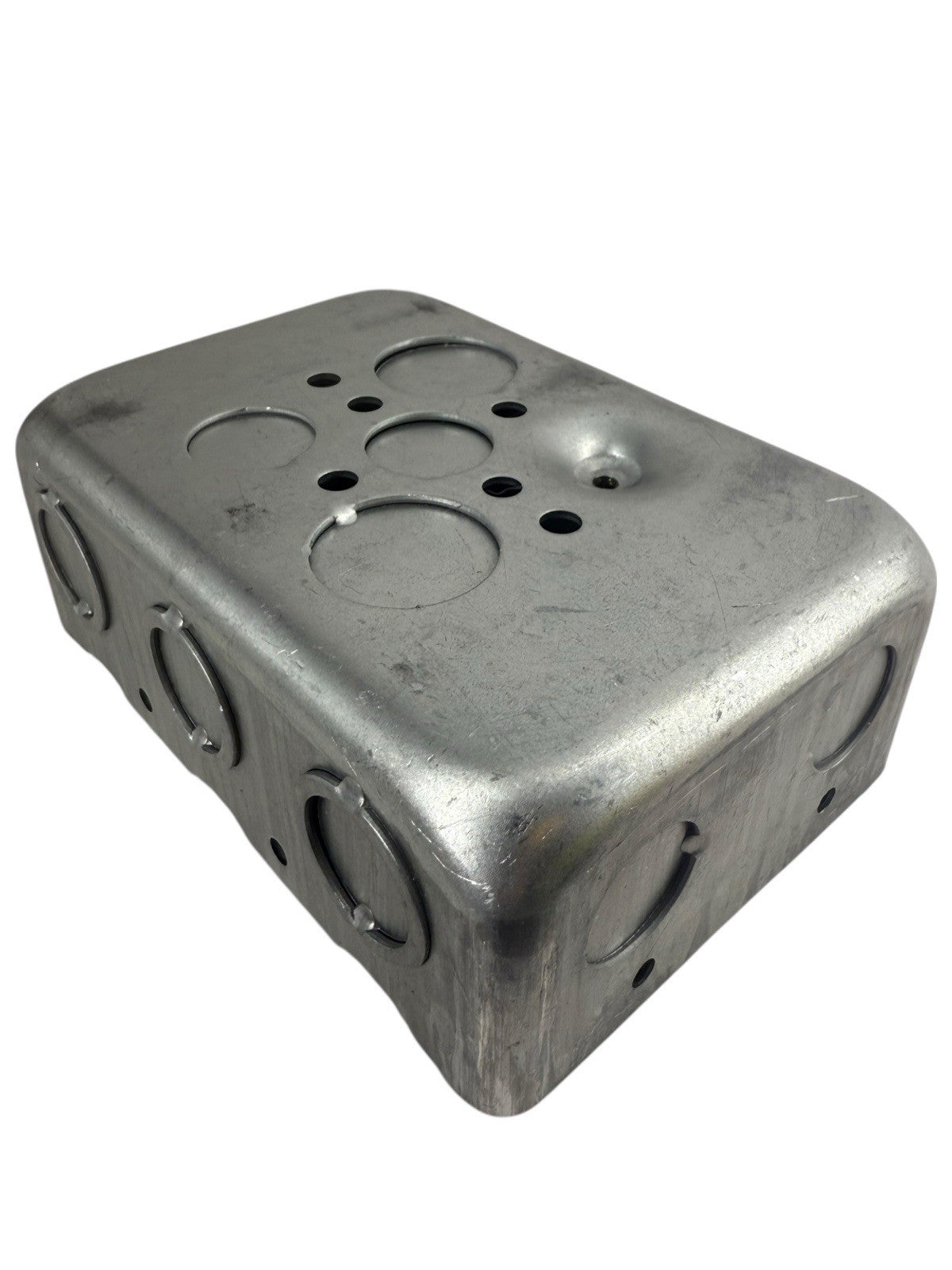 Gavin Industries 2 1/8 - 3 Gang Multi Device Switch Box galvanized Steel MGSB-3