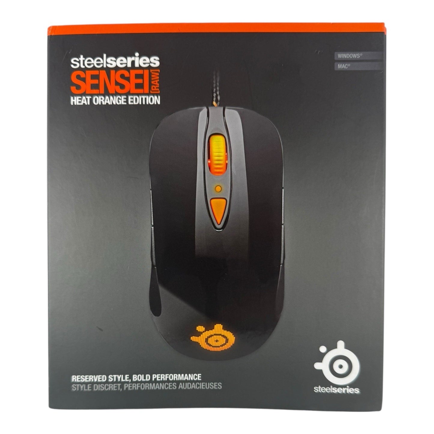 SteelSeries Sensei RAW Cool Gaming Mouse Heat Orange X - BRAND NEW DISCONTINUED