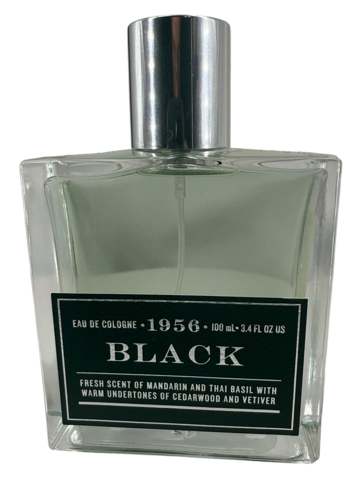 Tru Fragrance 1956 BLACK Men's Eau De Cologne 3.4 fl oz ~