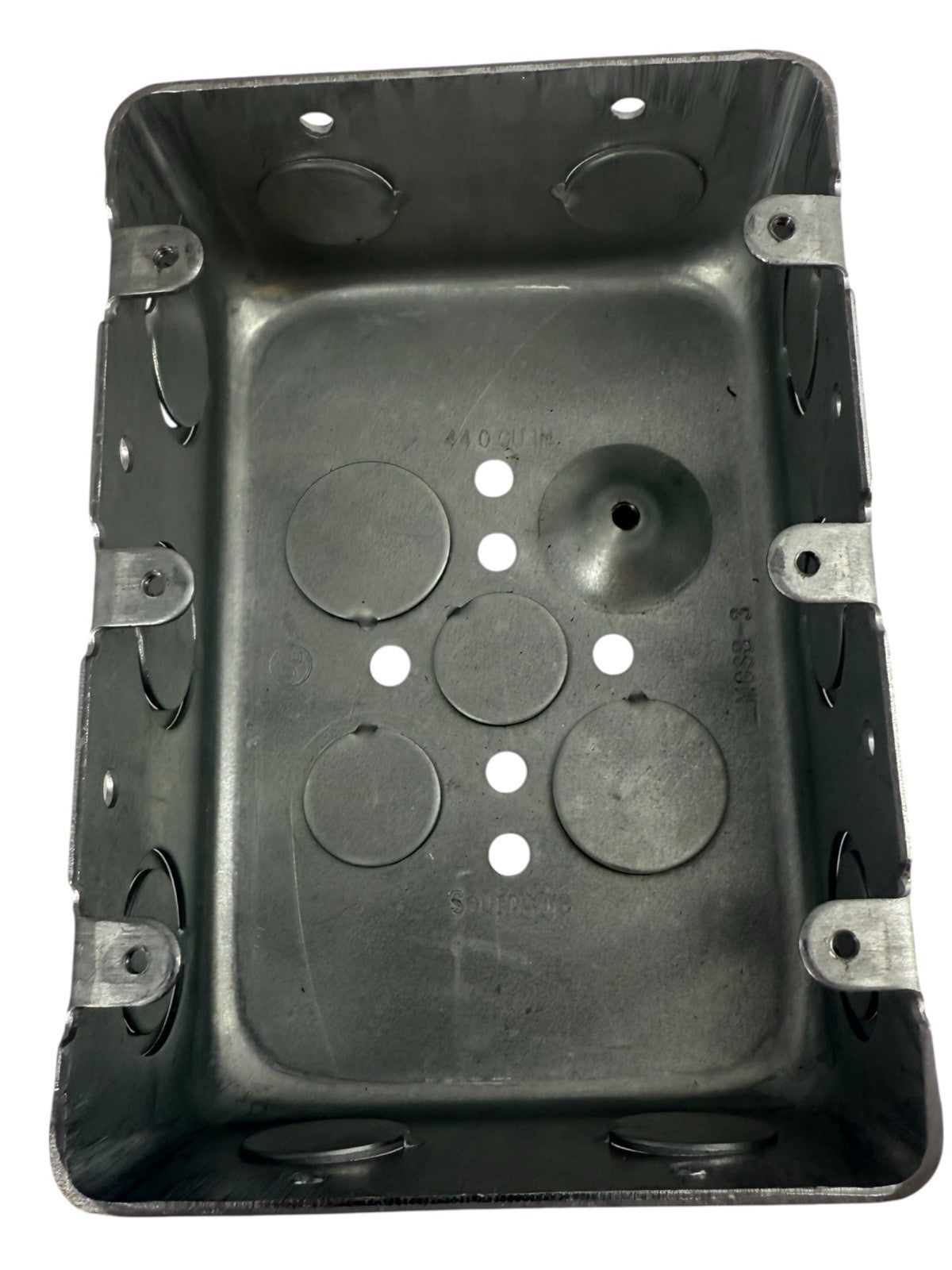 Gavin Industries 2 1/8 - 3 Gang Multi Device Switch Box galvanized Steel MGSB-3