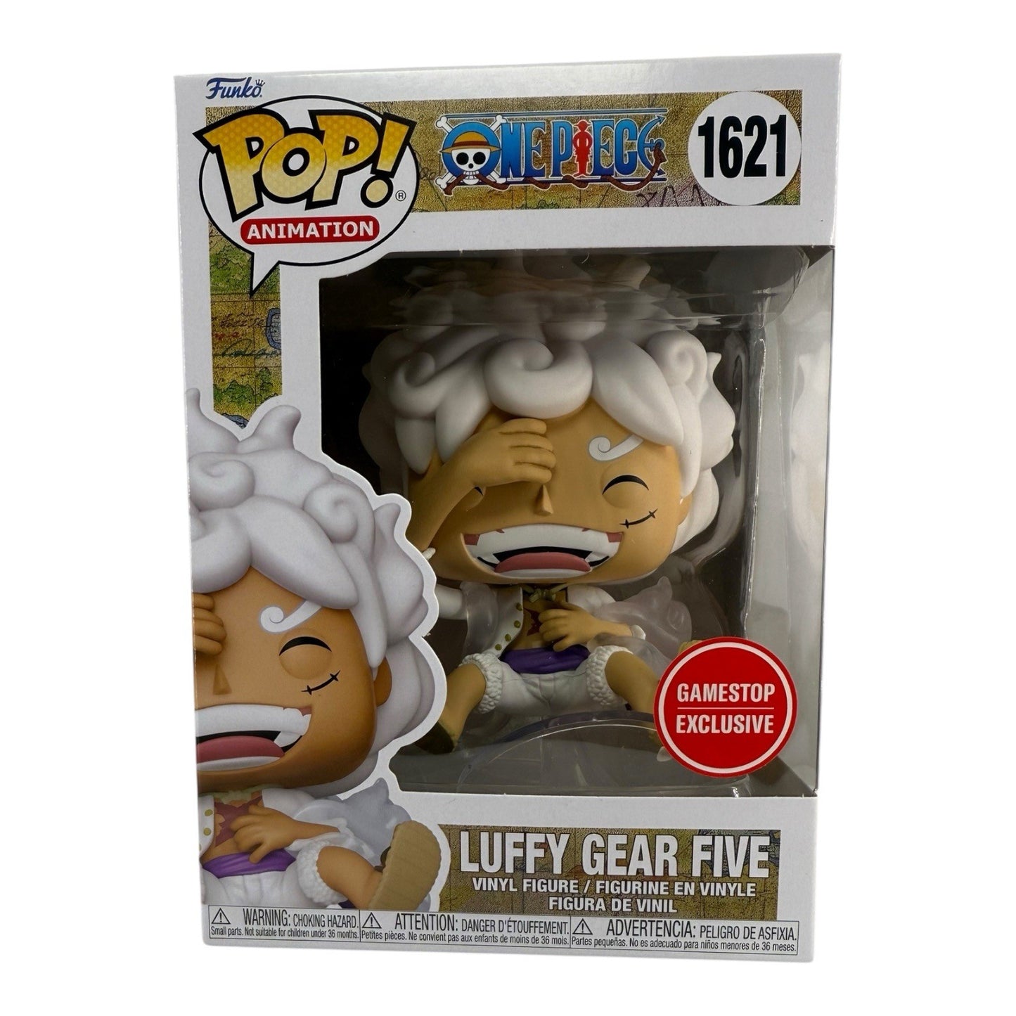 NEW- Funko Pop! Vinyl: One Piece - Luffy Gear Five - GameStop (Exclusive) #1621