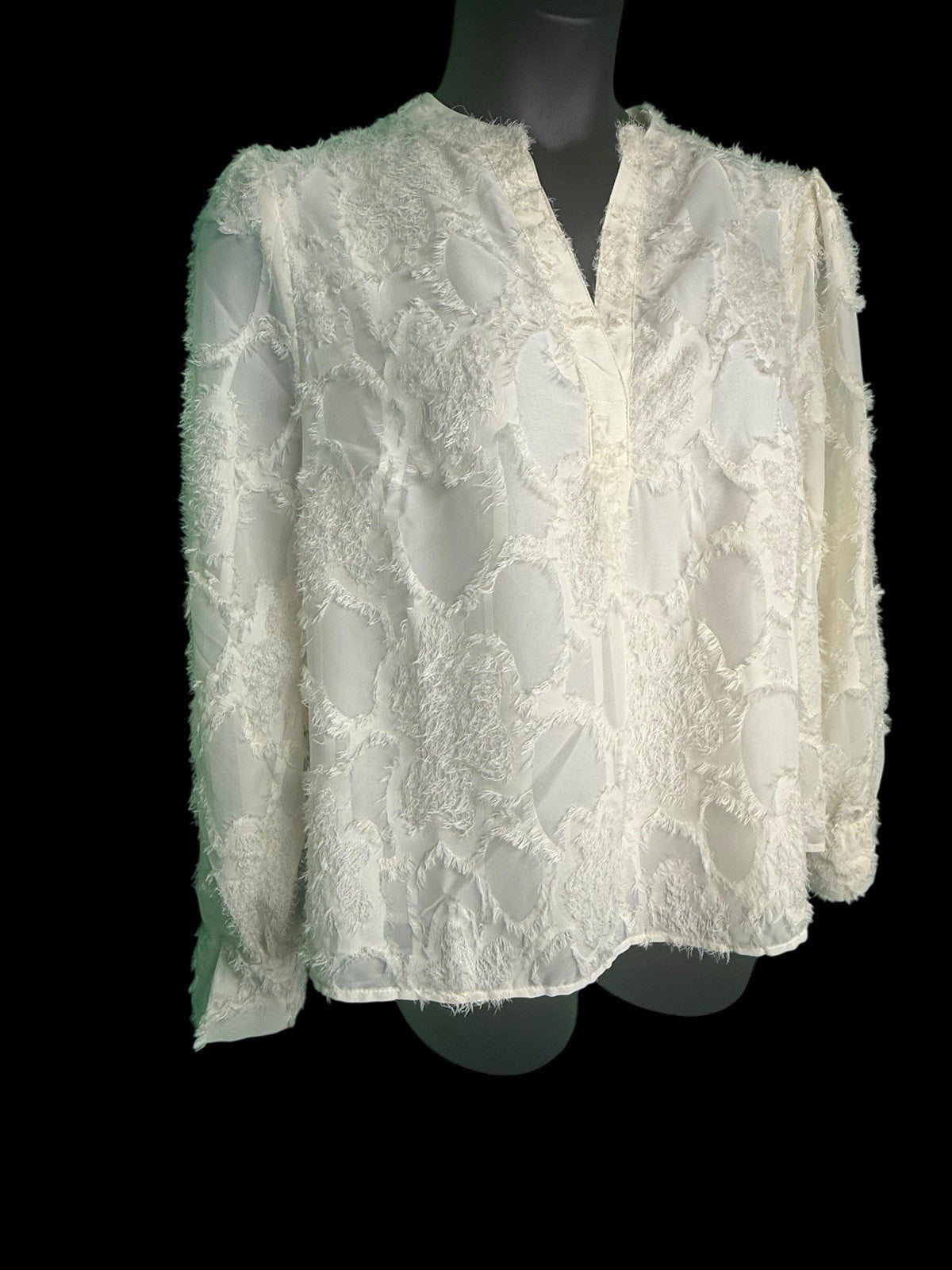 Ladies Beige XL Blouse