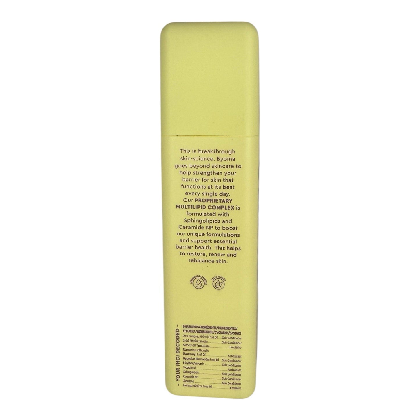 BYOMA Milky Oil Cleanser Boosted Barrier Better Skin - 3.38 fl oz EXP 01/26