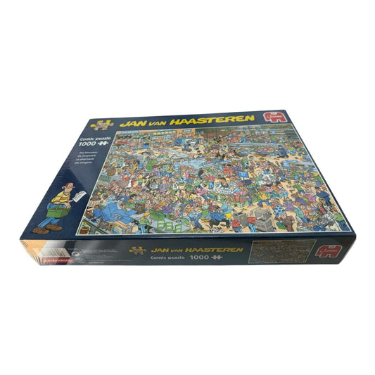 NEW Sealed Jumbo Jan Van Haasteren The Pharmacy 1000 Piece Jigsaw Puzzle 19199