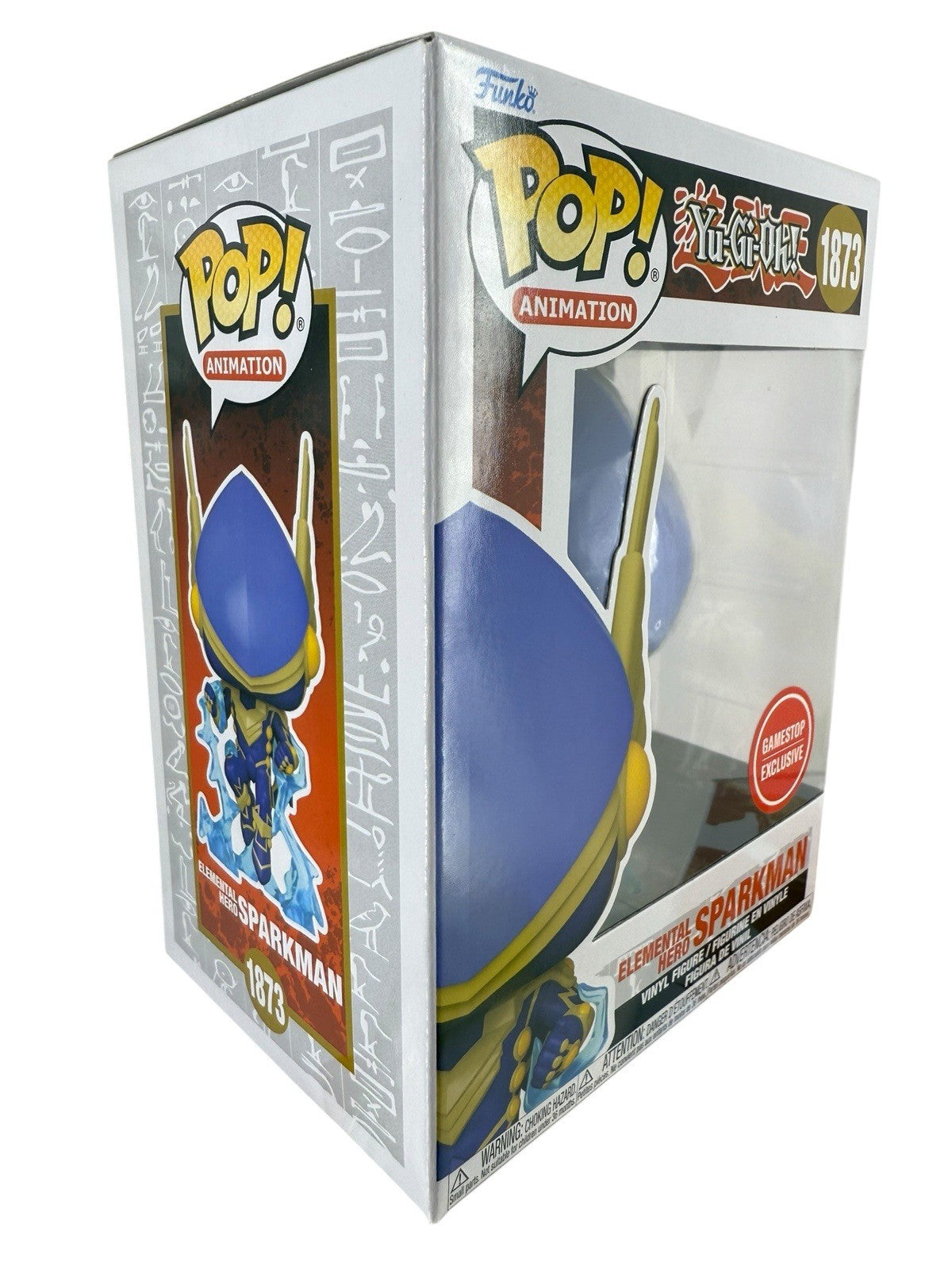 Funko Pop! Vinyl: Yu-Gi-Oh! - Elemental Hero Sparkman - With Protective Case