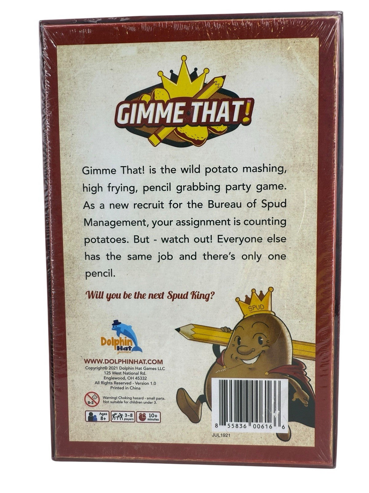 Gimme That! Board Game - Family Party Board Dice Game - FREE SHIPPING