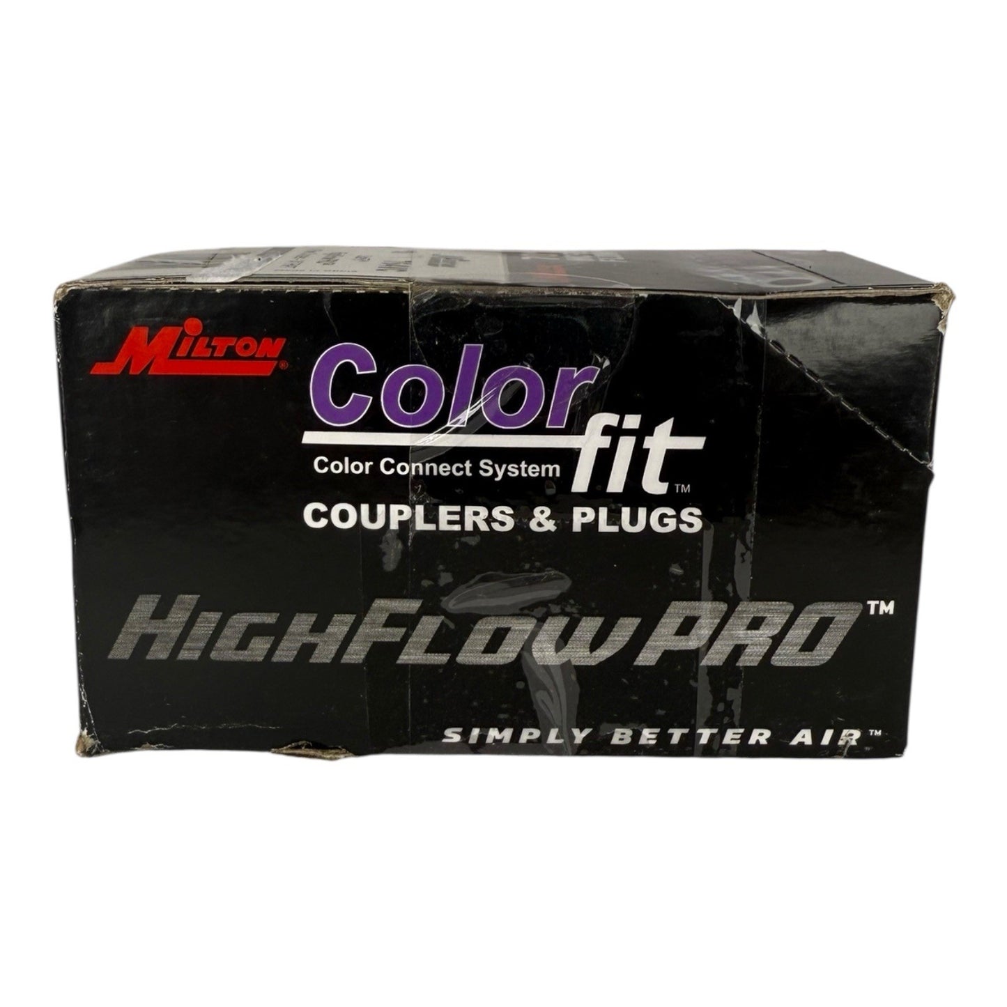 Milton 764VC Air Hose Connect System Coupler & Plugs 1/4” FNPT - Purple
