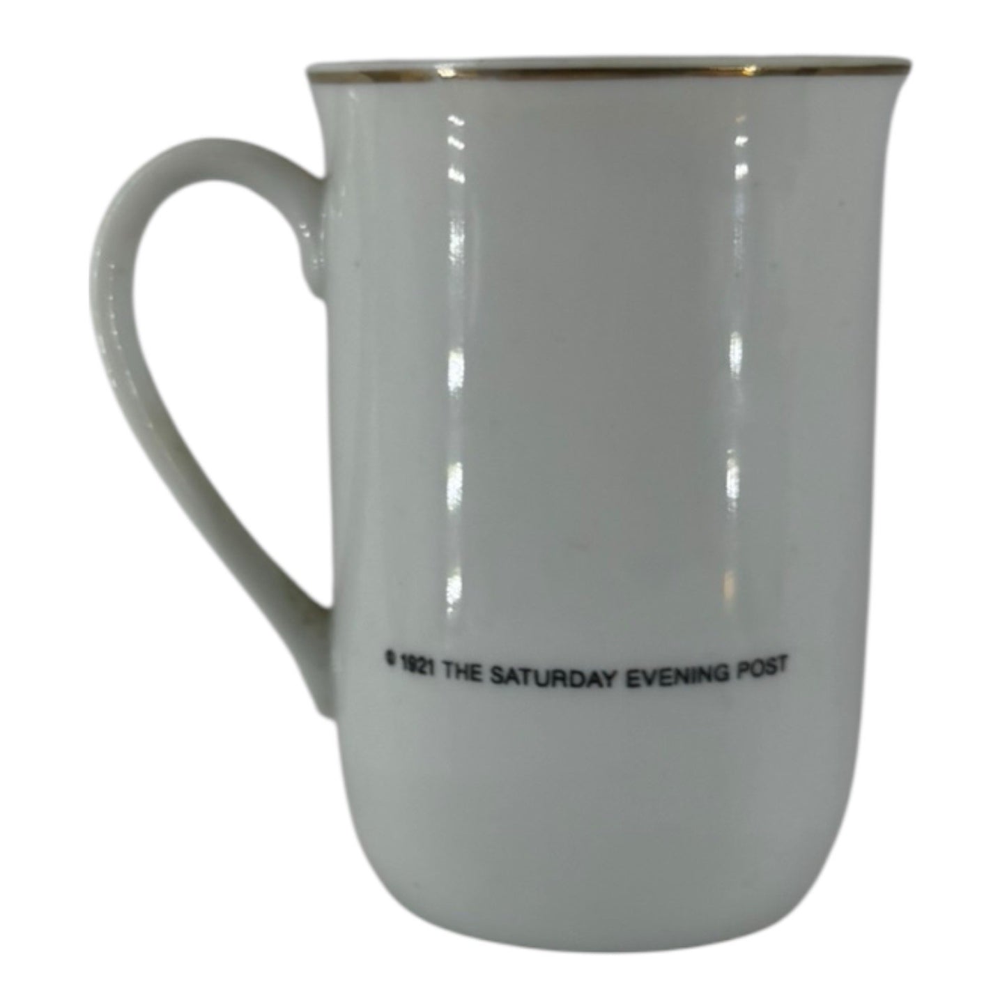 Norman Rockwell Saturday Evening Post 1921 No Swimming Mug / Cup