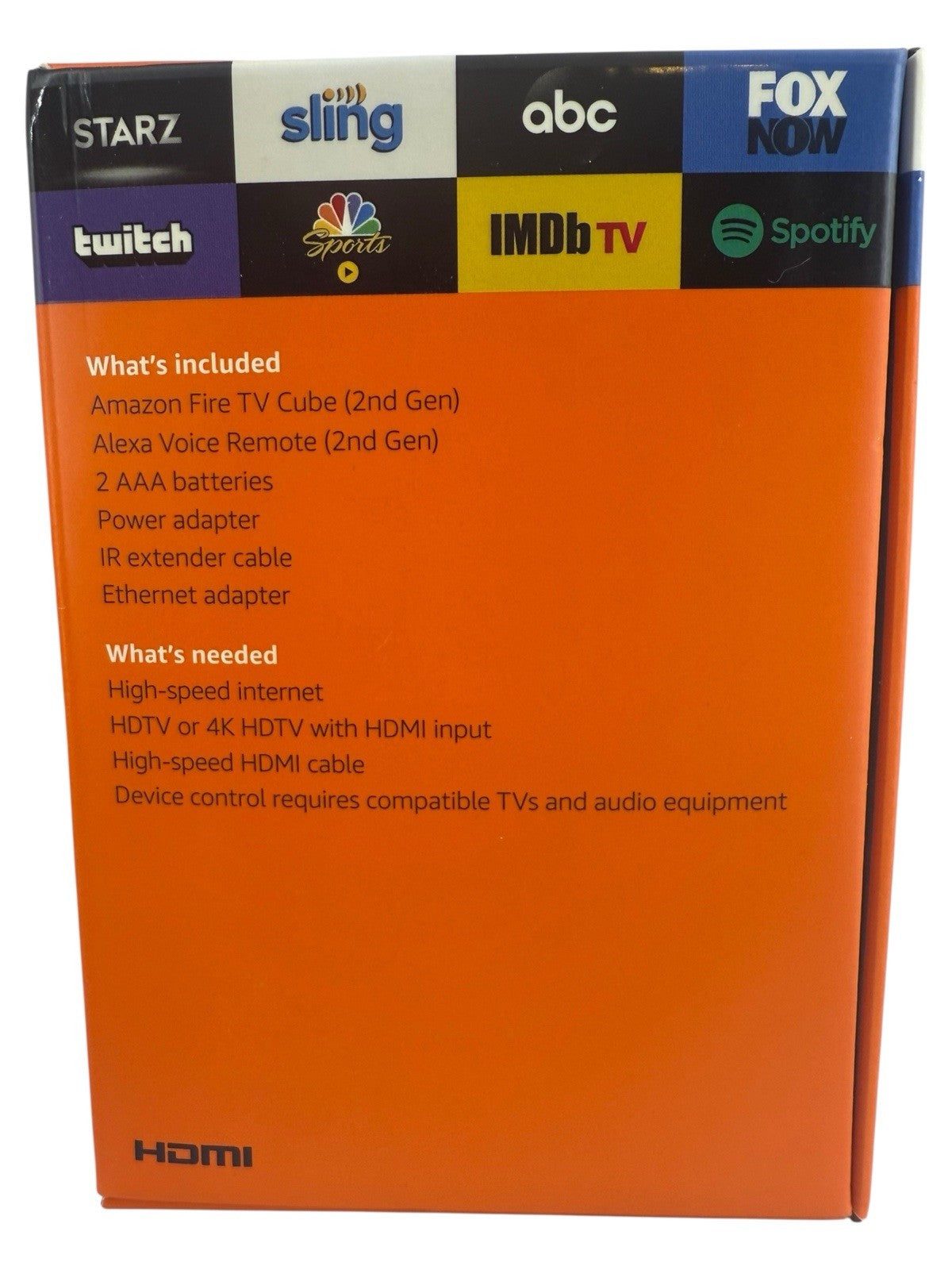 Amazon Fire TV Cube (2nd Gen) 4K UHD Media Streamer