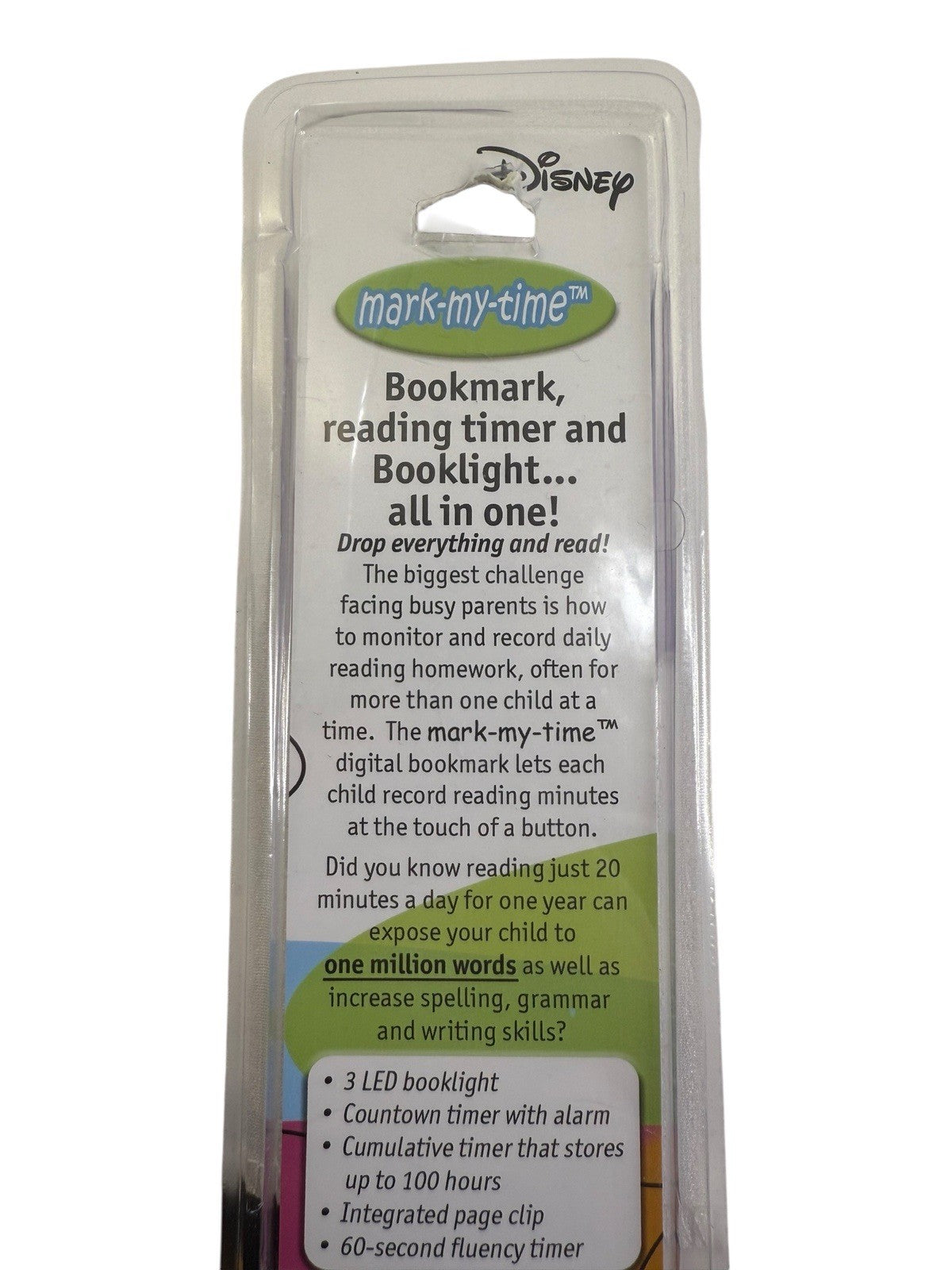Disney Princess Book Light and Reading Timer - All In One - FREE SHIPPING