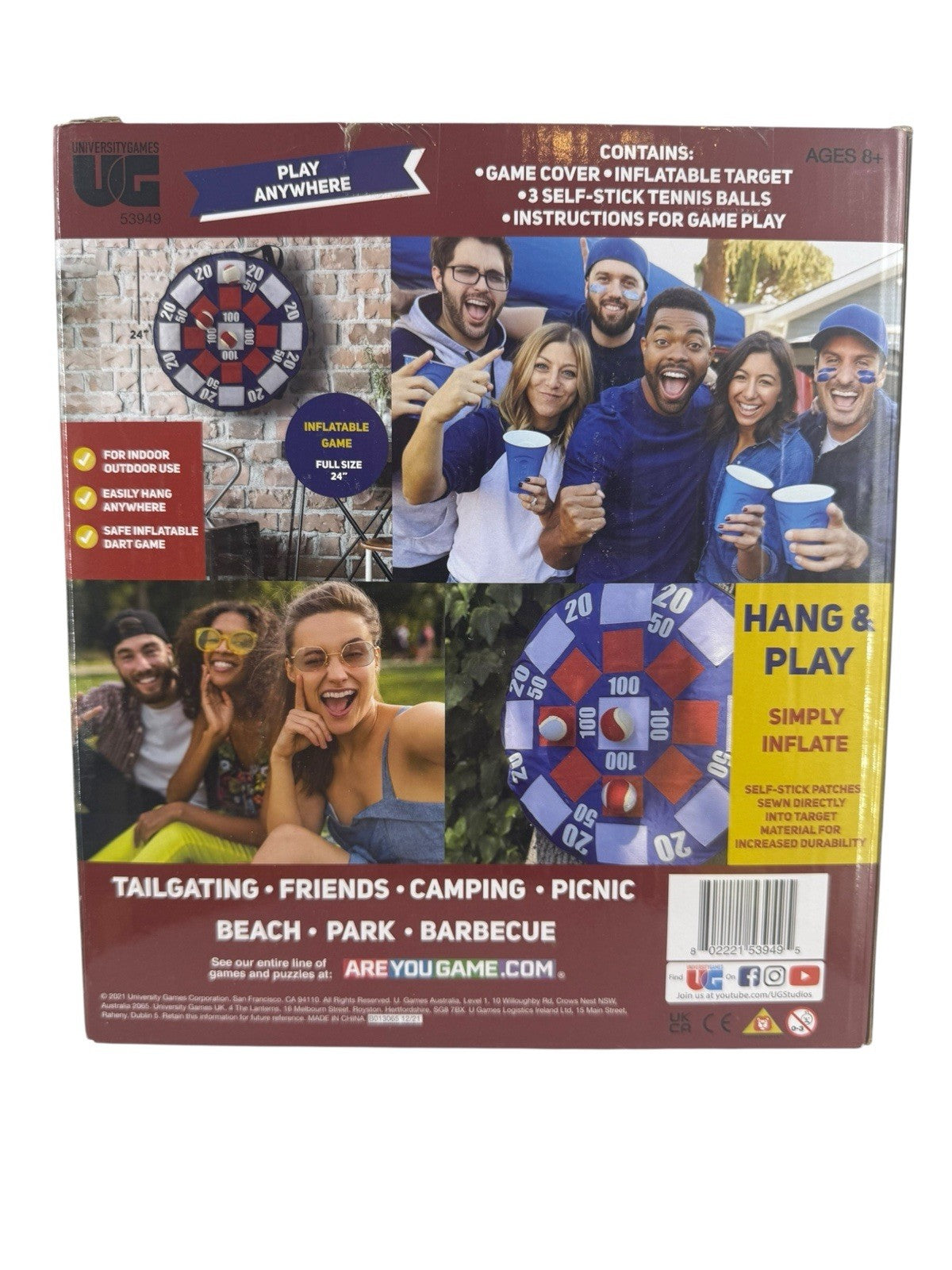 Lawn Games - Tailgate Game - Backyard Cookout - Beach Fun - Camping Game