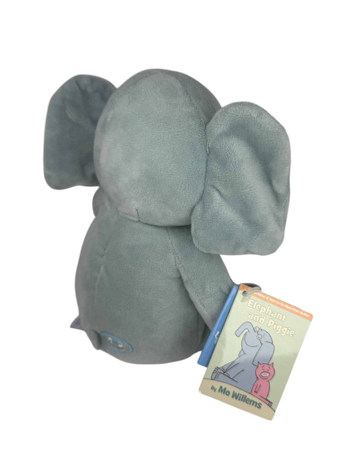 Yottoy Mo Willems Gerald The Elephant Plush Blue Gray 10"