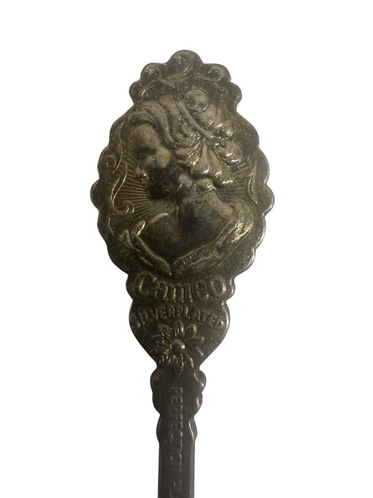 SUPER RARE: Billy Bobs Texas Vintage Silver Plated Spoon - Fort Worth Stockyards