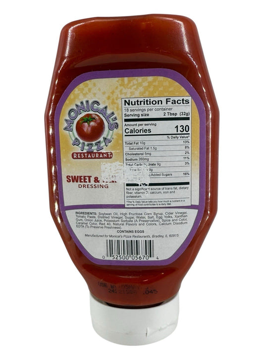 Monical's Sweet & Tart Dressing EXPIRES 12/2027