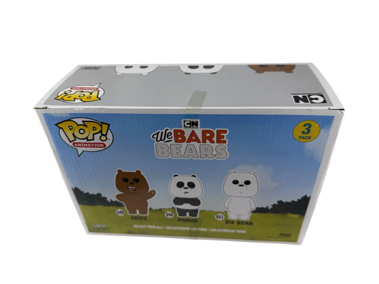 Funko Pop! Vinyl: Grizz, Panda, & Ice Bear - 3 Pack (Flocked) - Barnes and Noble