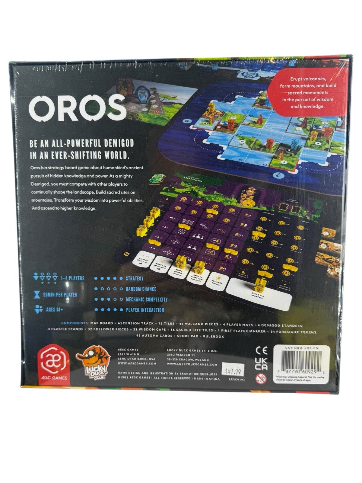 ποΈπ OROS Board Game - from Lucky DuckποΈπ NEW - Super Fast FREE SHIPPING