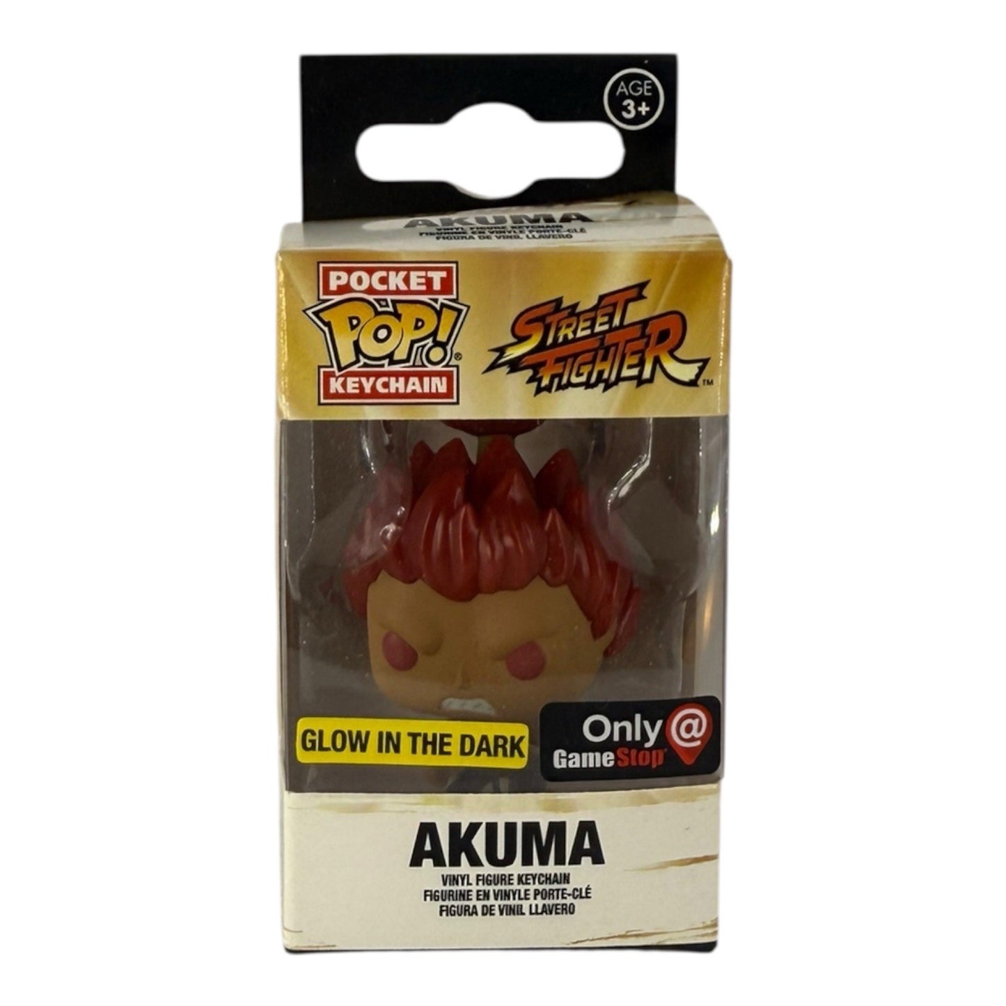 Street Fighter Akuma Funko Pocket Pop! Keychain (Gamestop Exclusive) RARE