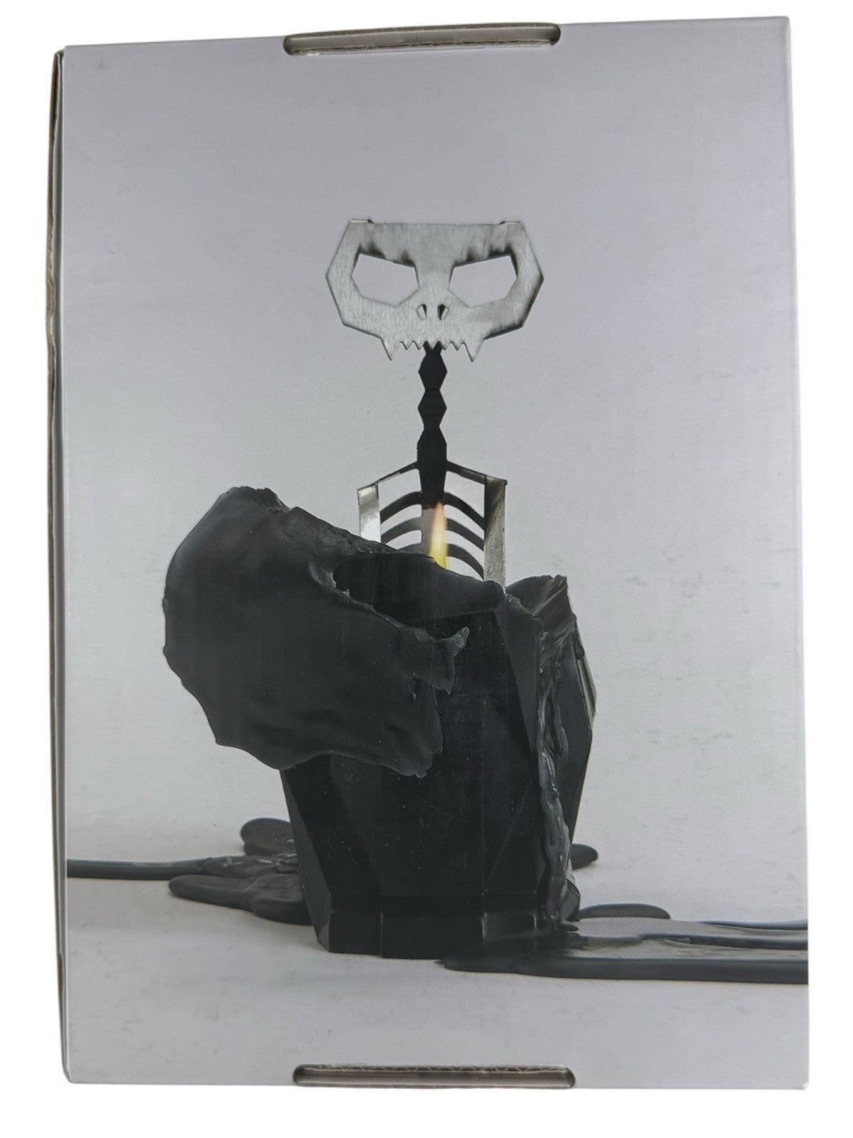 PyroPet Kisa Cat Candle (Black) - The Original Cat Candle with Metallic Skele...