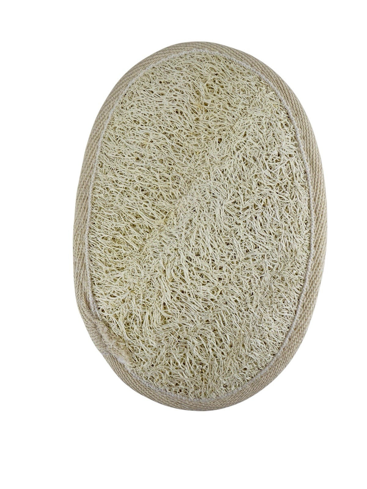 OXBRITE Hand Loofah Body Scrubber, Natural Elastic Hand Holder Oval 6x4”