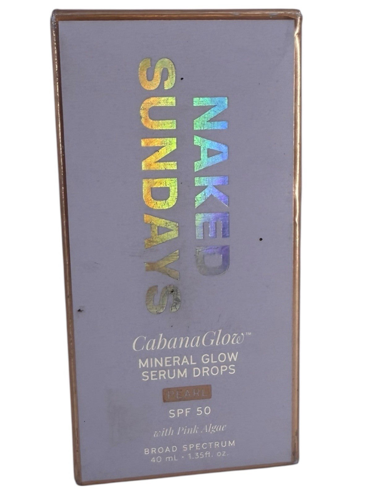 Naked Sunday Cabana Glow - Pearl SPF 50 Mineral Glow Serum Drops
