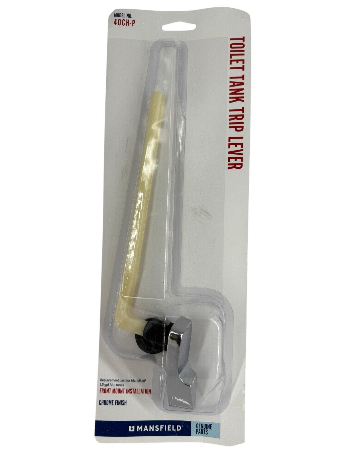 Mansfield Number 40 CH-P Chrome Toilet Trip Lever Parts Replacement