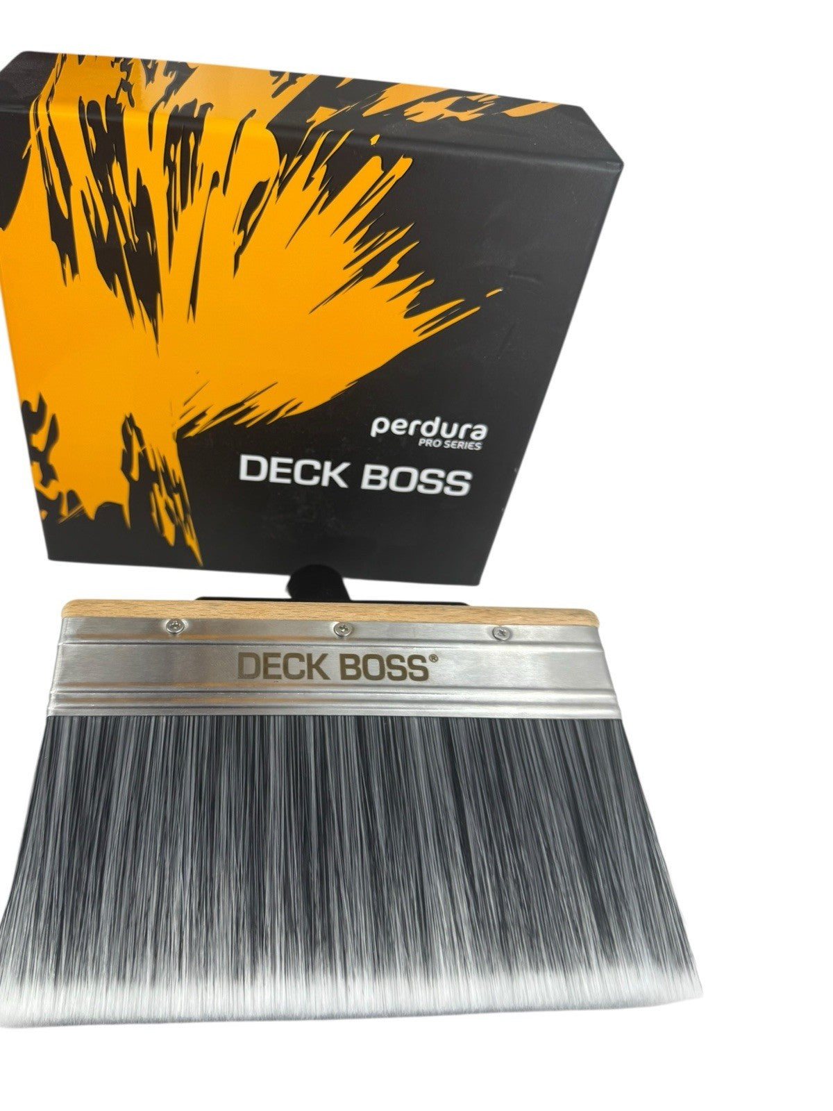 NEW - Deck BOSS Deck Stain Brush / Paint Brush Applicator 7 inch Brush