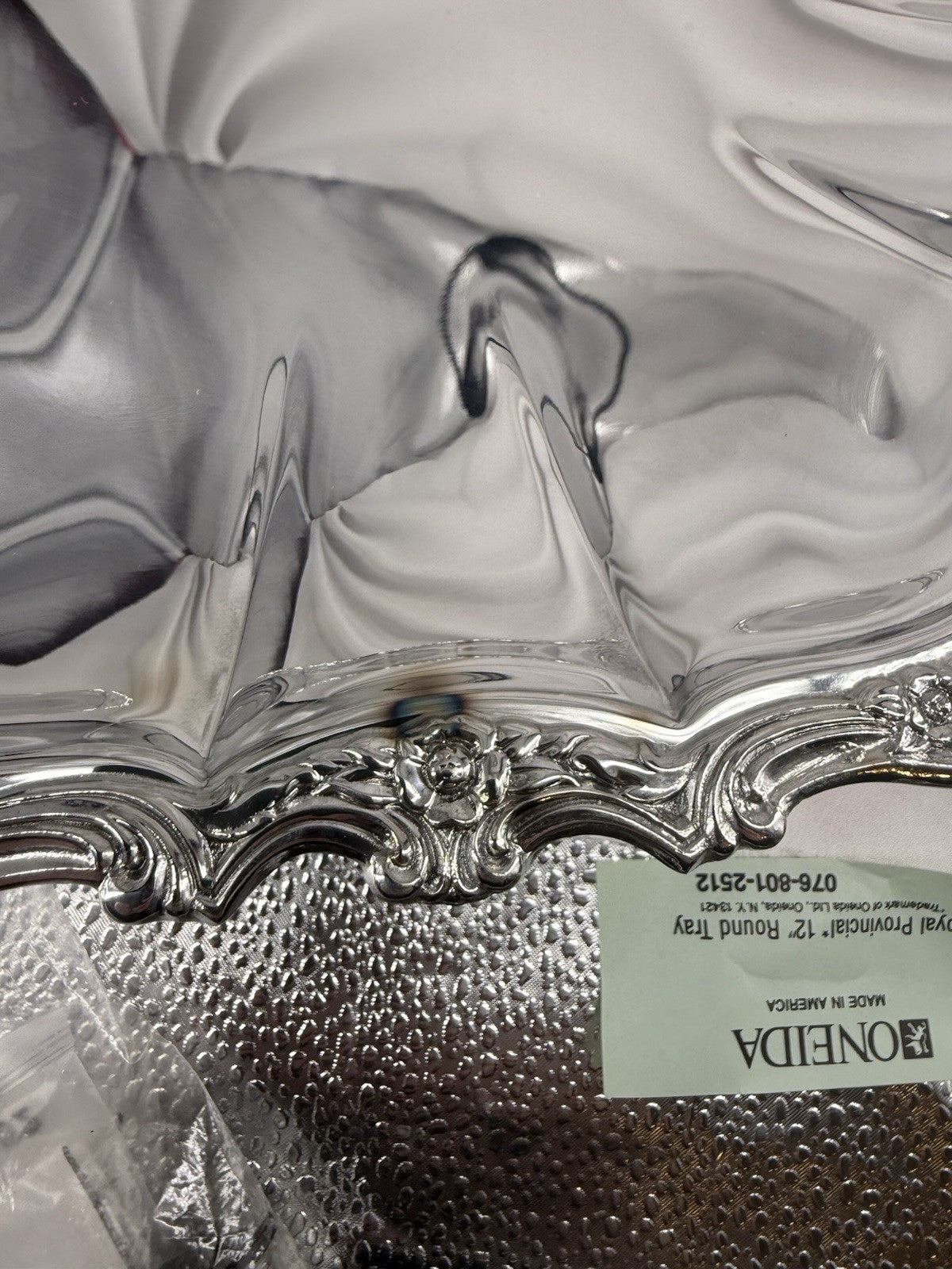 Oneida 12” Vintage Serving Tray From Manufacturers Seconds