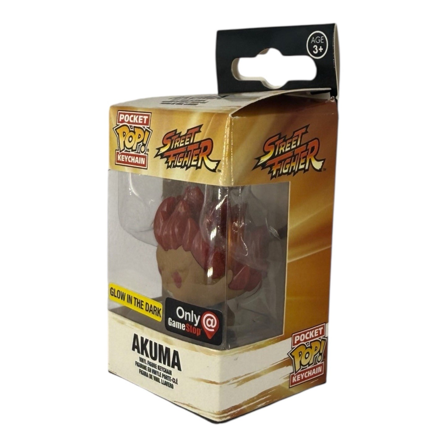 Street Fighter Akuma Funko Pocket Pop! Keychain (Gamestop Exclusive) RARE
