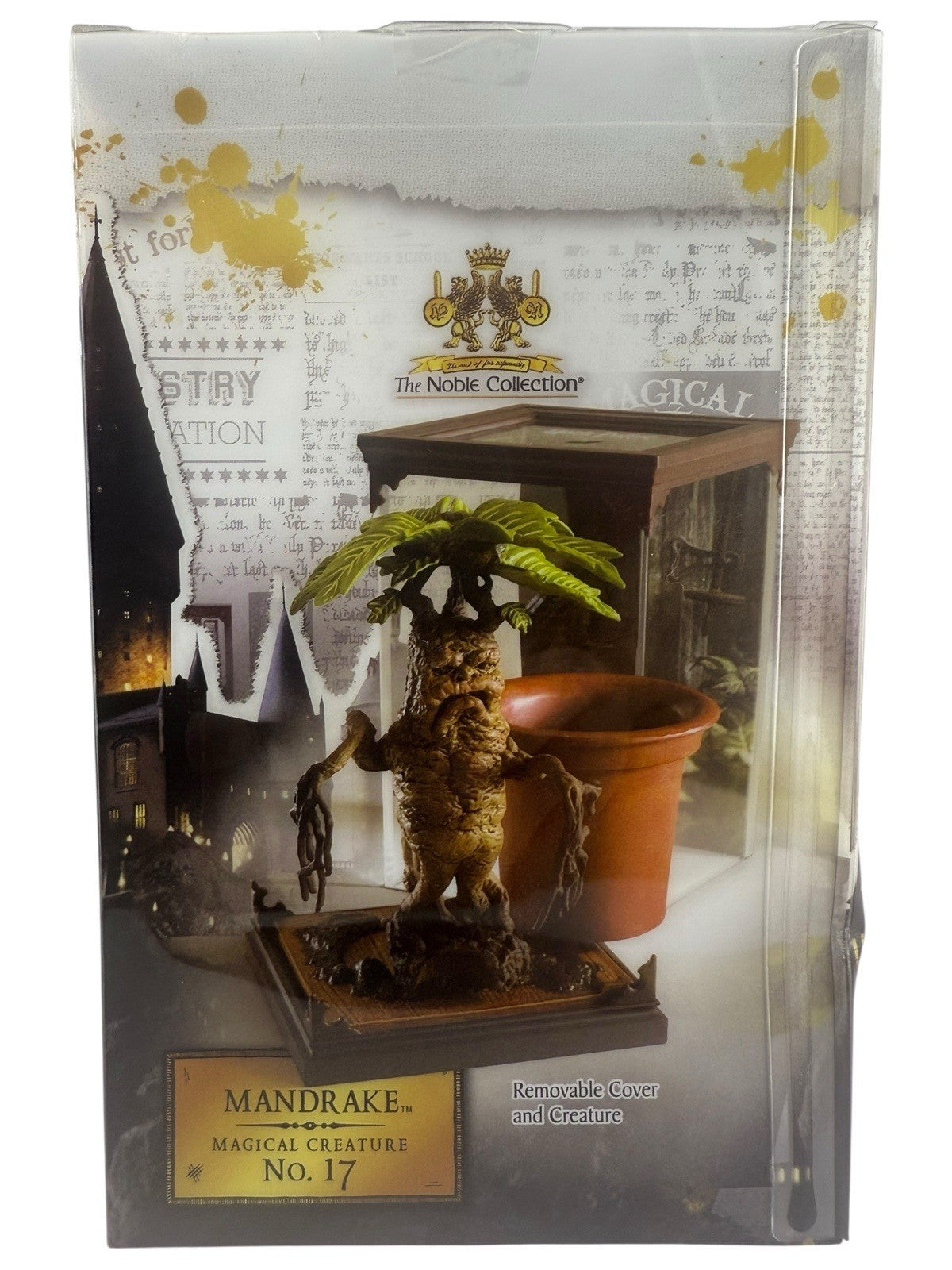 Harry Potter Magical Creatures No. 17 Mandrake Figurine Noble - - FREE SHIPPING