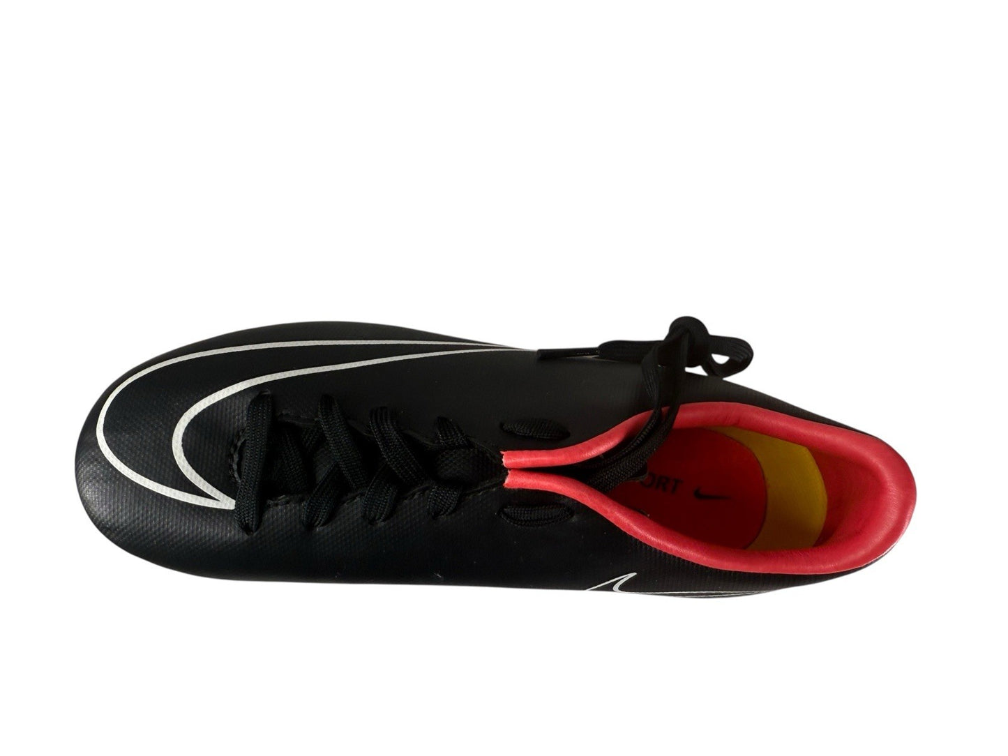 Nike Jr Soccer Cleats Size 2Y Black Shoes