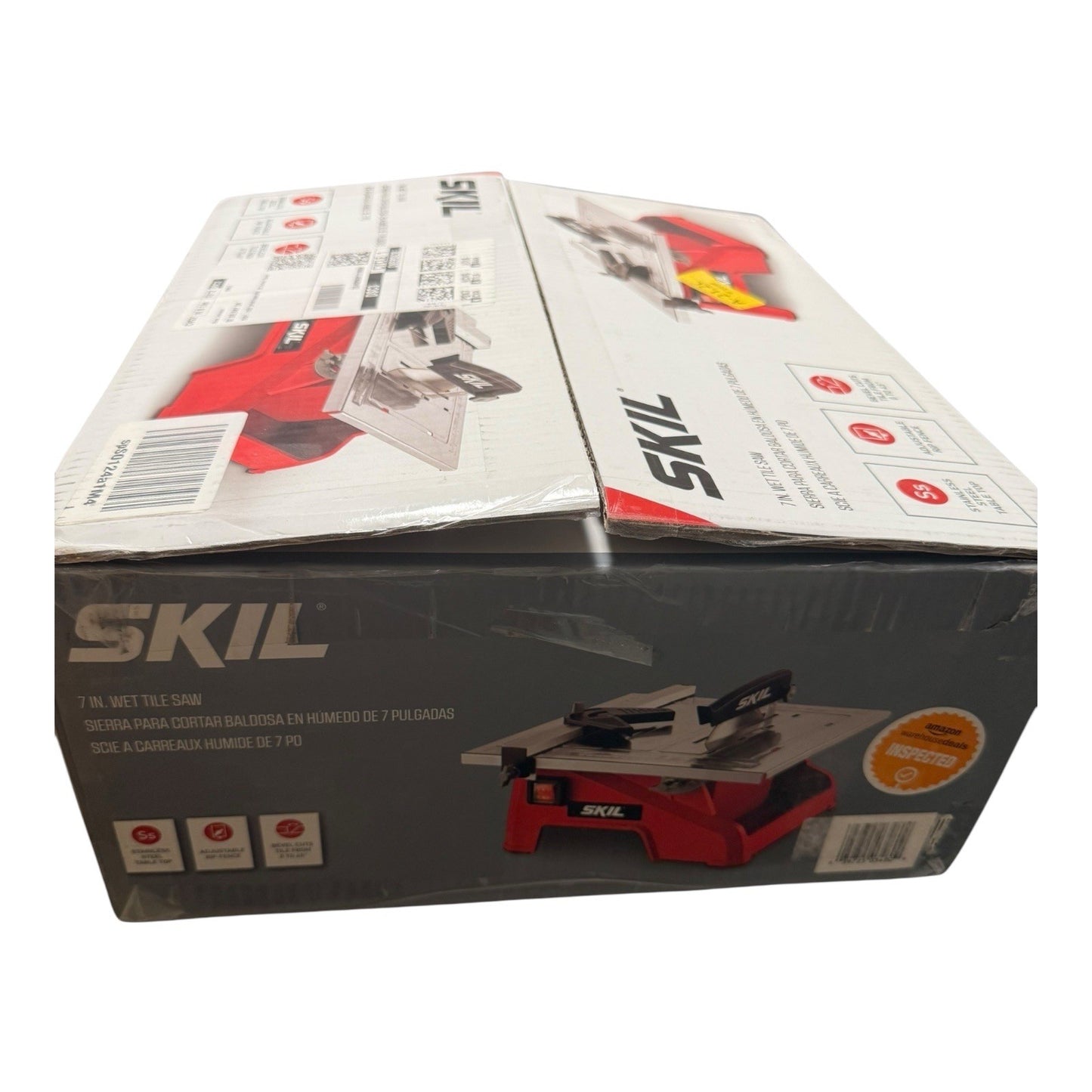 SKIL 3540-02 Wet Tile Saw- 7-inch Sierra Para Cortar Baldosa en Humedo De 7”