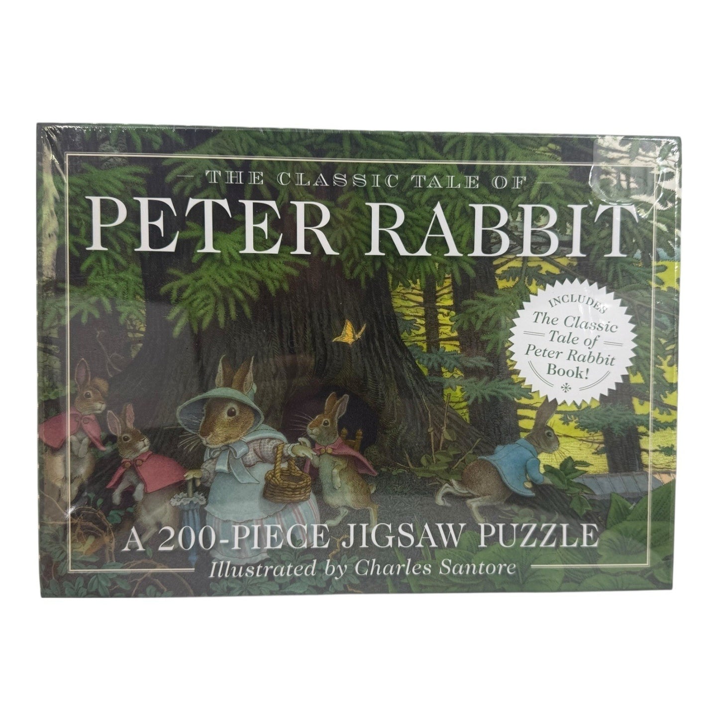 Classic Tale of Peter Rabbit 200-Piece Jigsaw Puzzle and Book : A 200-Piece...