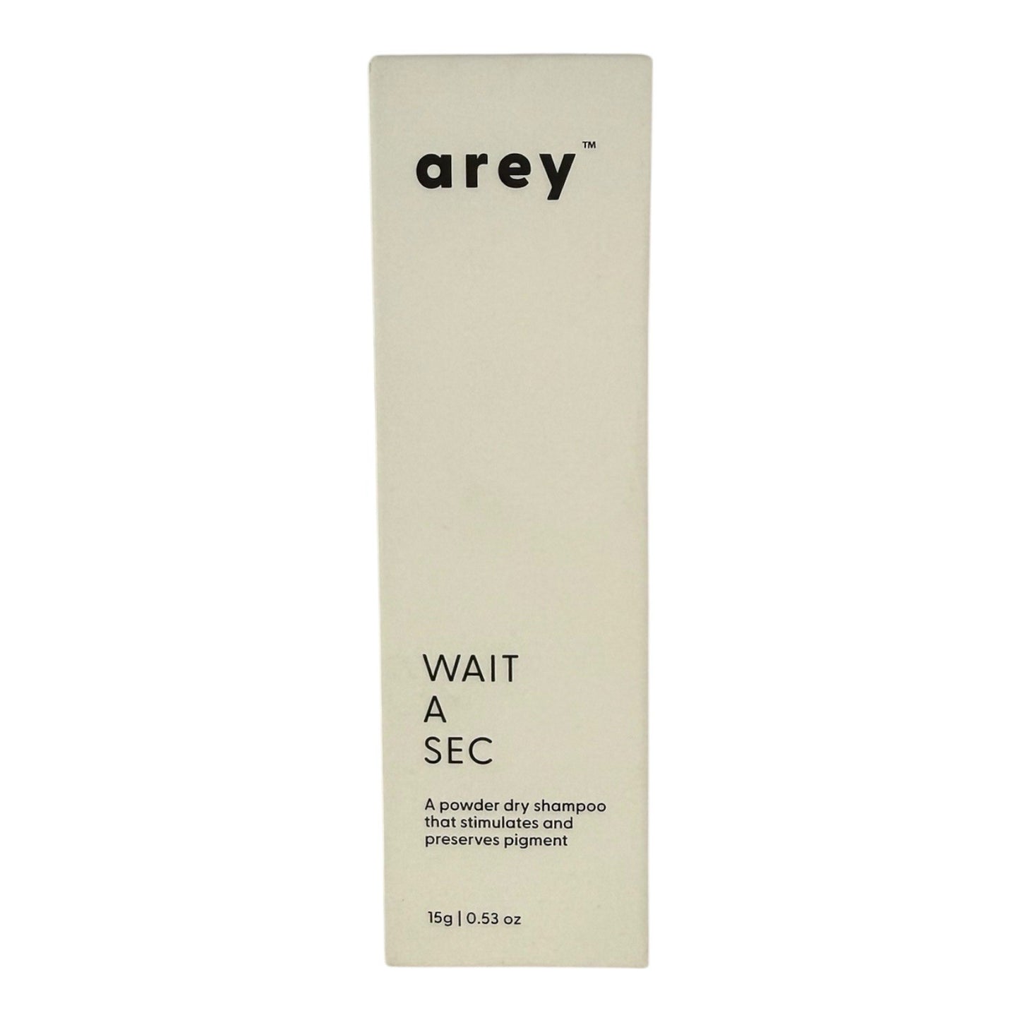 Arey Wait A Sec A Powder Dry Shampoo for Scalp & Hair 0.53 oz / 15g