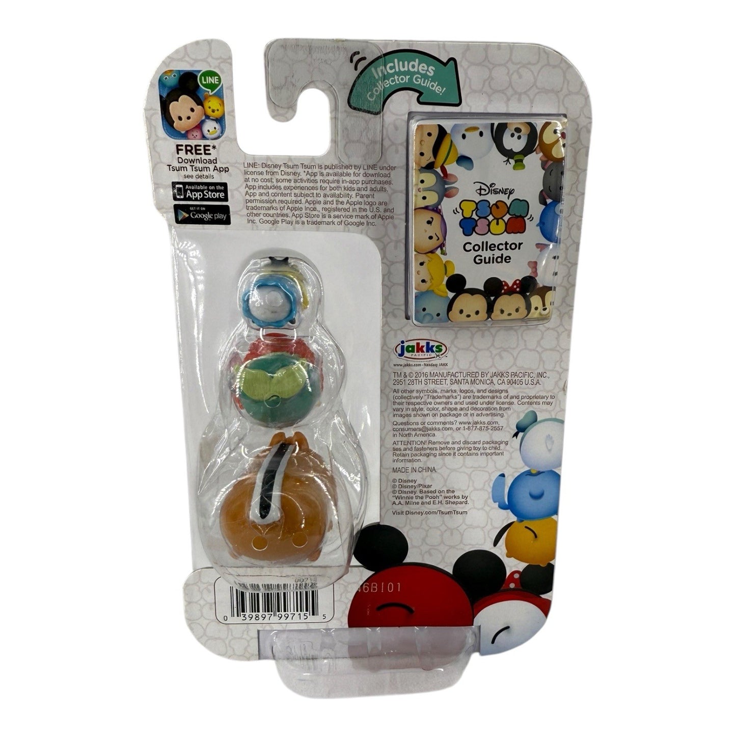 Tsum Tsum Series 2 (3 Pack): Large Dale Medium Ariel & Small Alice