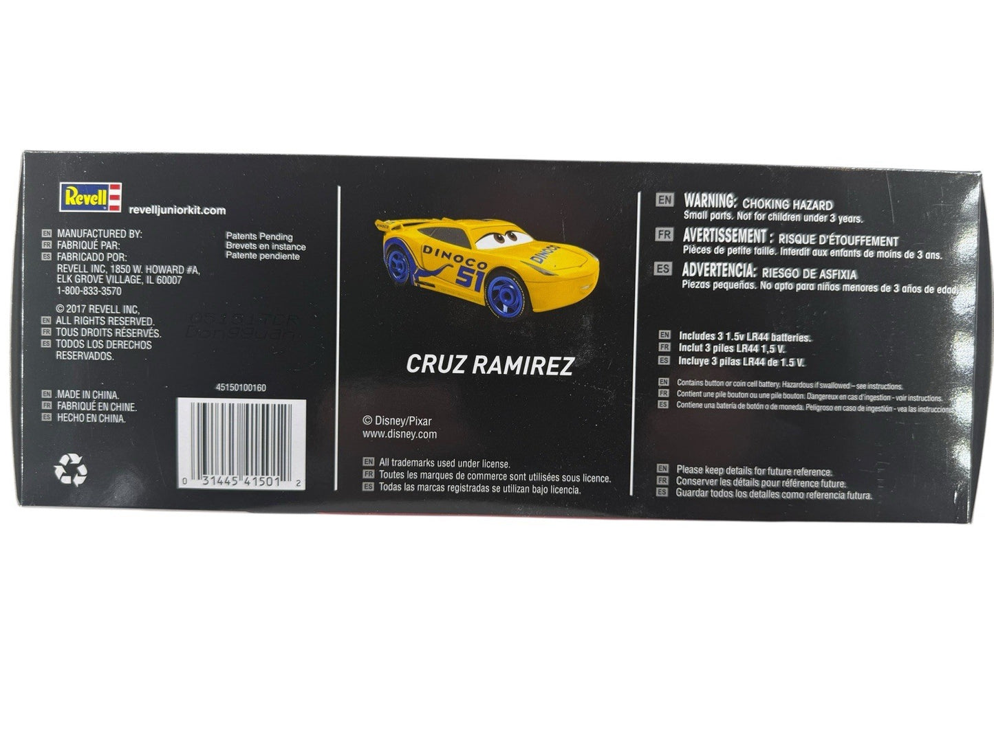Revell Cars 3 Cruz Ramirez Junior Model Assembly Kit Model Kit RARE FIND