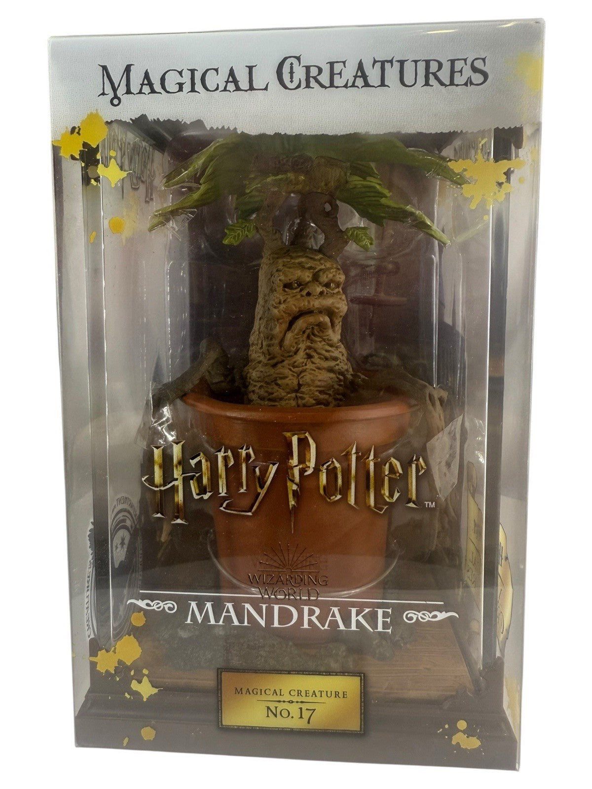 Harry Potter Magical Creatures No. 17 Mandrake Figurine Noble - - FREE SHIPPING