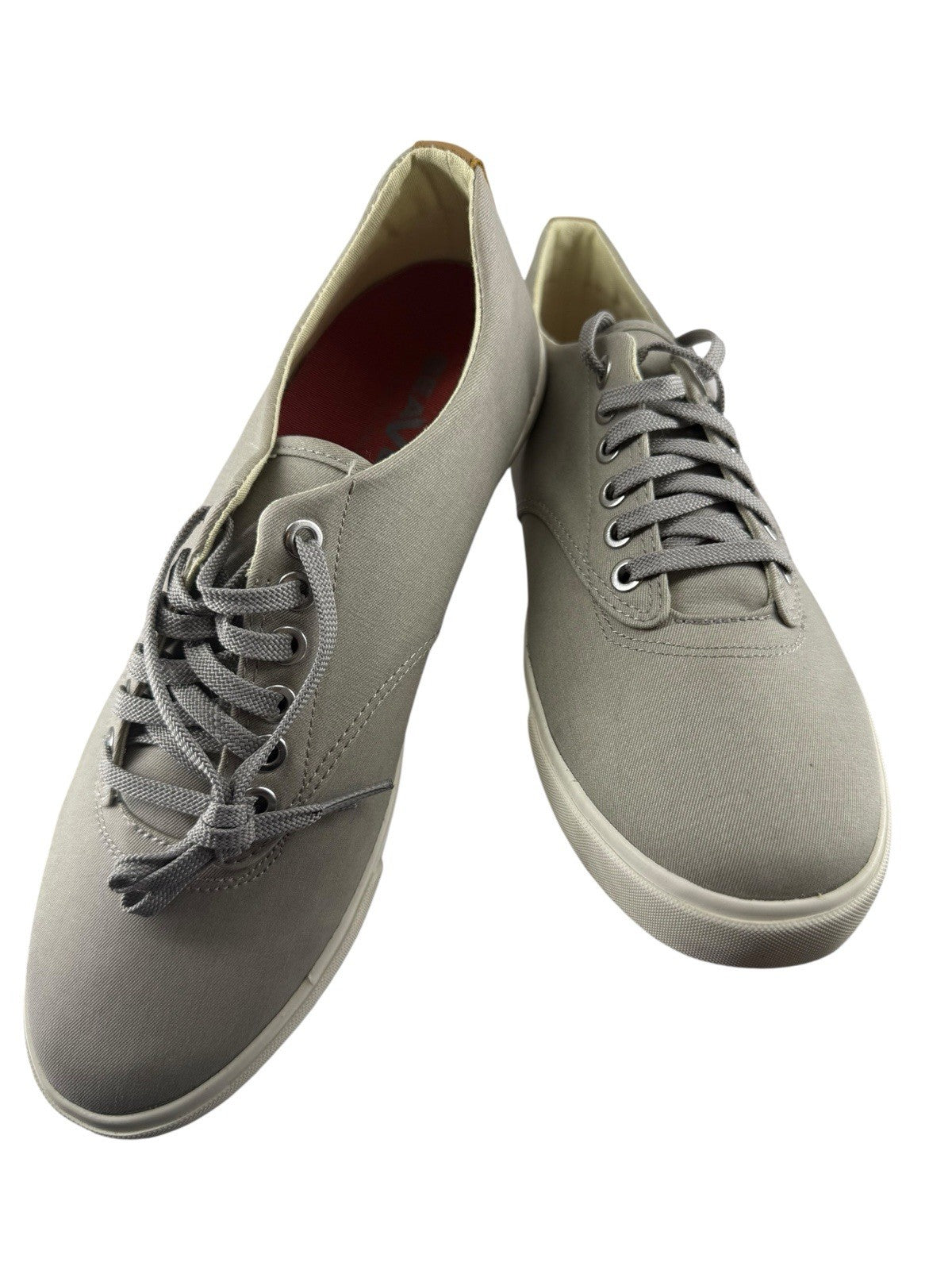 Seavees Moon Rock Twill Men’s Shoes Size 8 Gray Canvas Casual