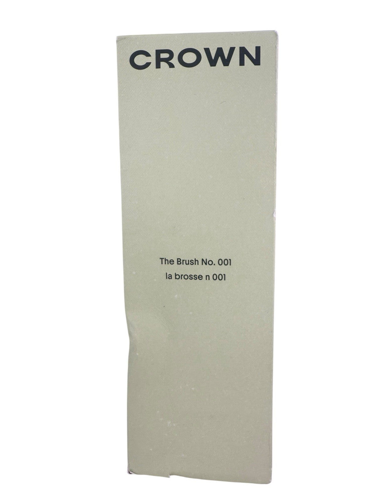CROWN AFFAIR The Brush No. 001 Handcrafted Dual Bristle High Quality Nylon -NEW