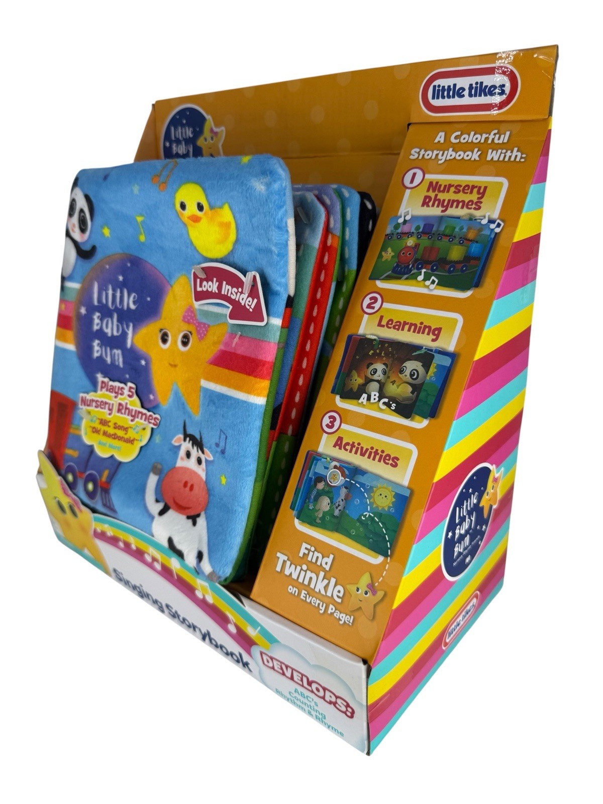 New!! Little Tikes Little Baby Bum Singing Storybook Songs Learning Child Toy