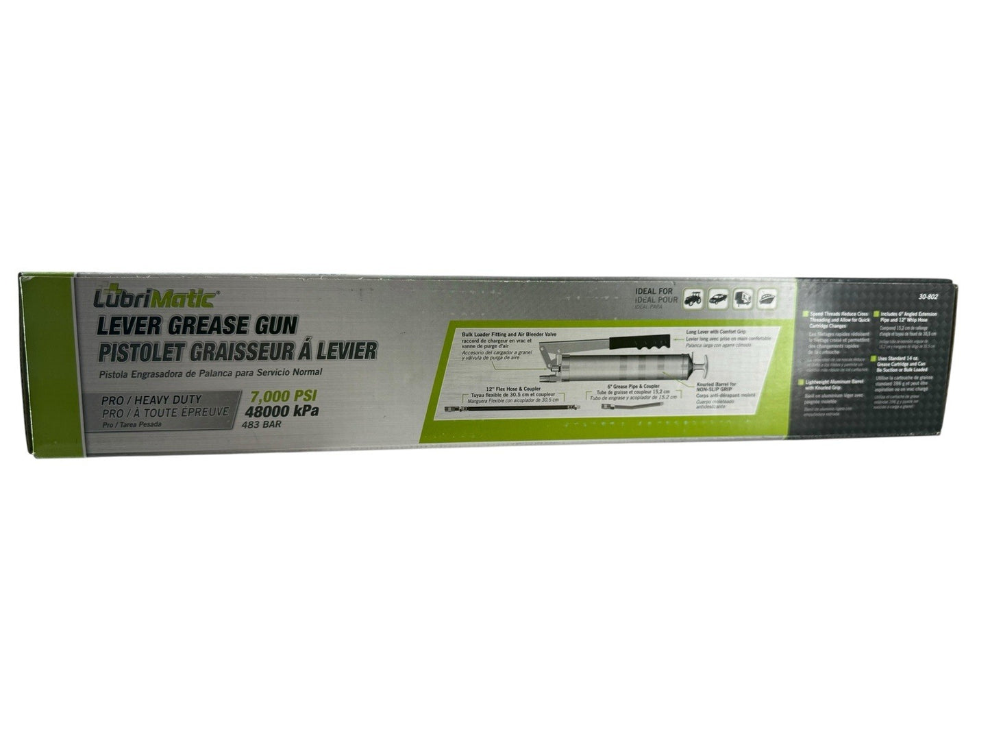 Grease Gun by Lubrimatic Lever 30-802 7,000 PSI - NEW w/ FREE SHIPPING