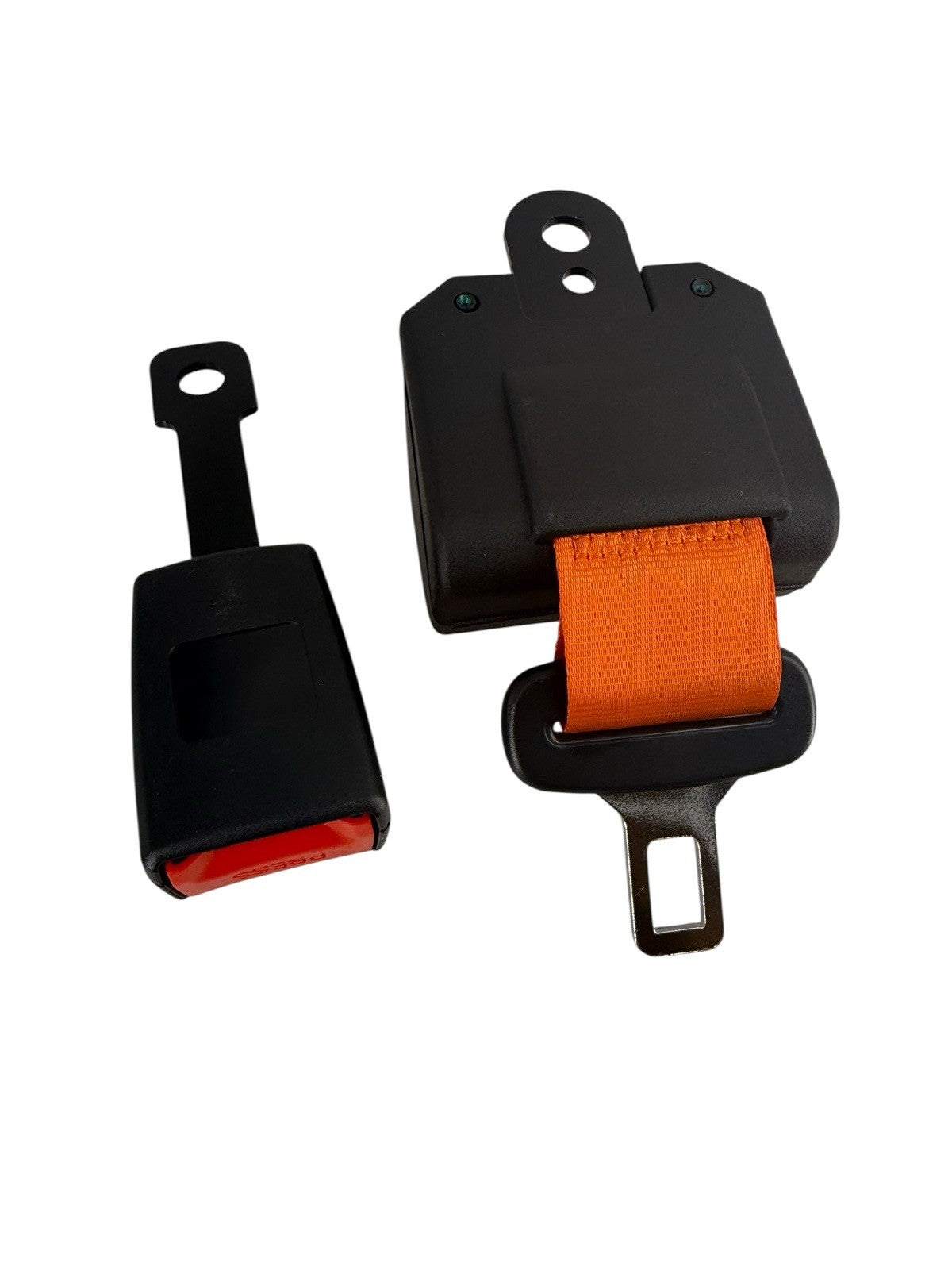 Retractable Forklift Seat Belt Replacement Orange Universal Fit