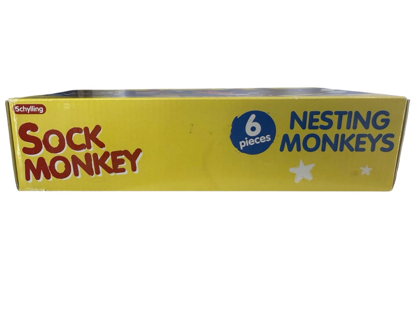 Nesting Monkeys by Schylling - 6 Piece Sock Monkey Set - FREE FAST SHIPPING