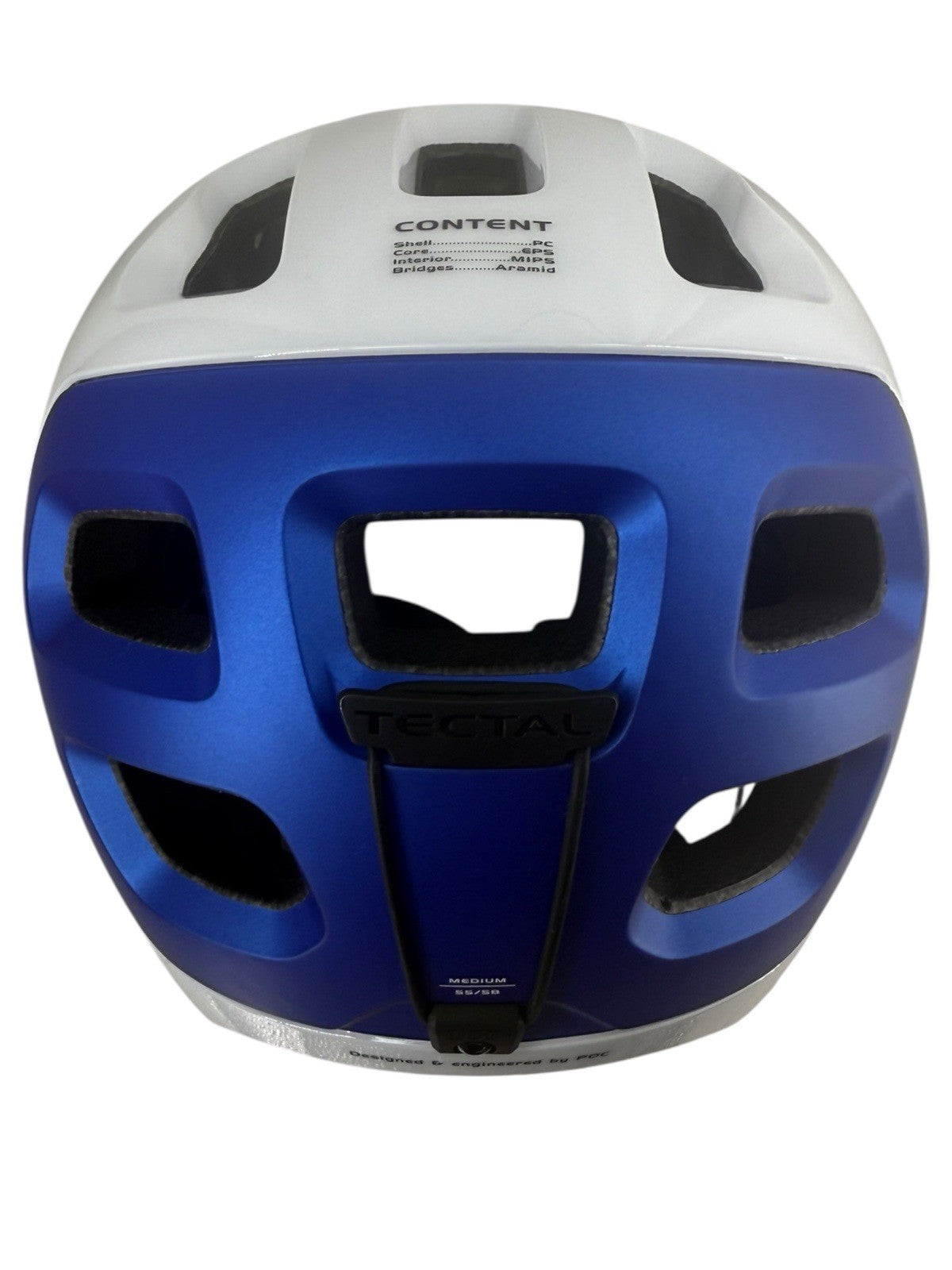 POC TECTAL RACE MIPS Mountain Bike Helmet Medium M/55-58 White Opal Blue