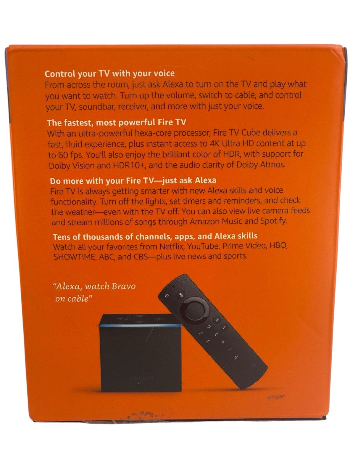 Amazon Fire TV Cube (2nd Gen) 4K UHD Media Streamer