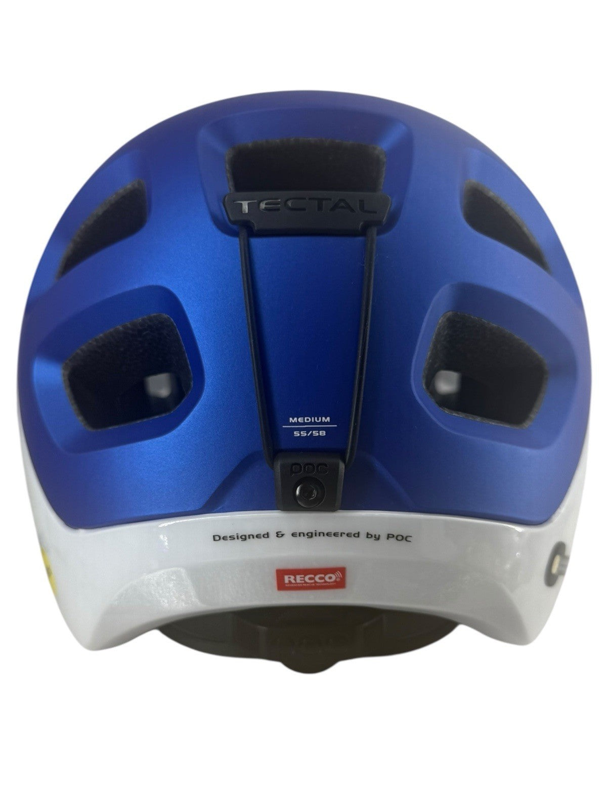 POC TECTAL RACE MIPS Mountain Bike Helmet Medium M/55-58 White Opal Blue