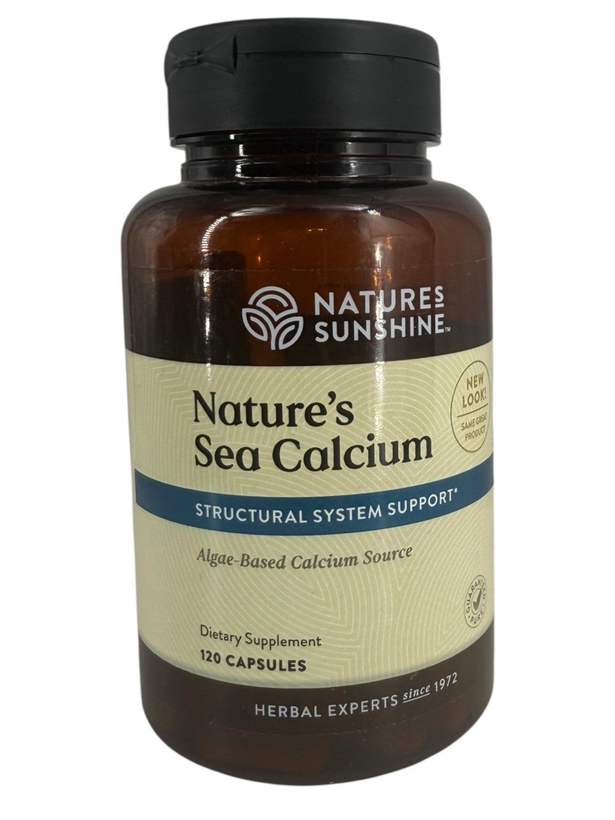 Nature's Sunshine Sea Calcium, 120 Capsules EXP 12/01/2027